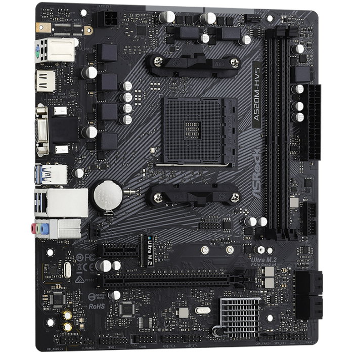 ASRock A520M-HVS micro ATX